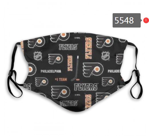 2020 NHL Philadelphia Flyers #2 Dust mask with filter
